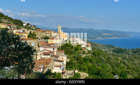 Pollica is a small village over the sea in Cilento, in the south of Italy. The origin is old, the way of life make known it. Stock Photo