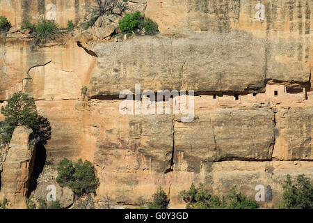 house of many windows cliff dwelling in mesa verde national park, colorado Stock Photo