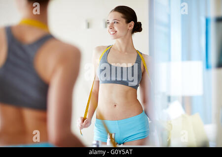 Perfect results of fitness Stock Photo