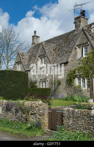 Eastleach Turville cottage.  Cotswolds, Gloucestershire, England Stock Photo