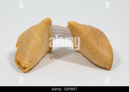 Chinese Fortune Cookie Stock Photo