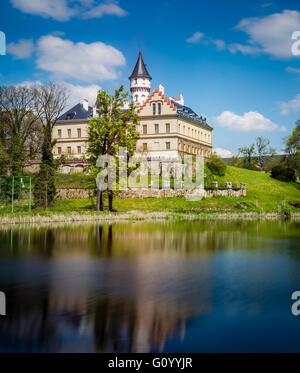 Old and historic castle Radun in Czech republic Stock Photo