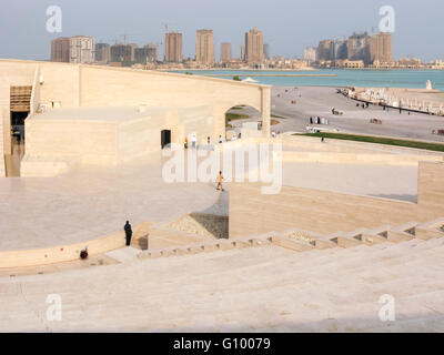 Amphitheatre in Katara Cultural Village, Doha, Qatar Stock Photo