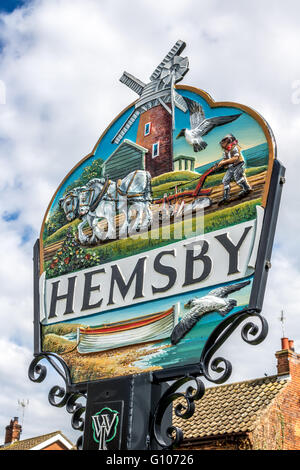 England Norfolk Hemsby Stock Photo