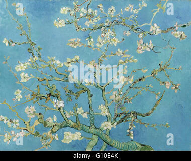 Vincent van Gogh - Almond blossom - Van Gogh Museum, Amsterdam Stock Photo