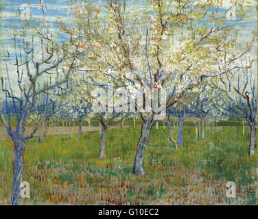 Van Gogh De roze perzikboom Wanddecoratie kunstposter Ingelijste