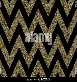 Gold Pattern in zigzag. Classic chevron seamless pattern. Vector design Stock Vector