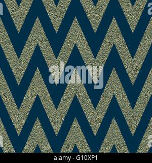 Gold Pattern in zigzag. Classic chevron seamless pattern. Vector design Stock Vector