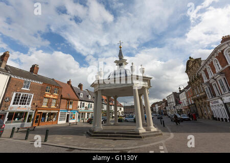 Beverley Saturday Market, Beverley, Yorkshire and the Humber, England, Stock Photo