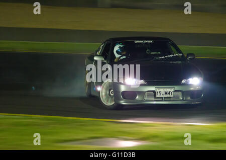 Sydney, Australia - 7th May 2016: The Drift 4 Real Track session hosted by the Hi-Tec Drift Australia organisation provided drift style drivers at Sydney Motorsport Park an opportunity to practice ahead of the Hi-Tec Drift Allstars Series Competition Round 1 taking place on the 18th of June 2016. Credit:  mjmediabox/Alamy Live News Stock Photo