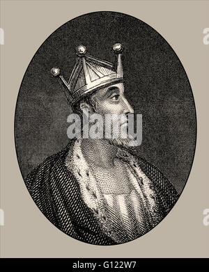 Harold II or Harold Godwinson, c. 1022-1066,  king of England Stock Photo