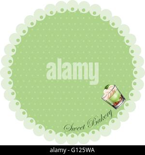 Vector border for Sweet Bakery with empty copy space for text ...