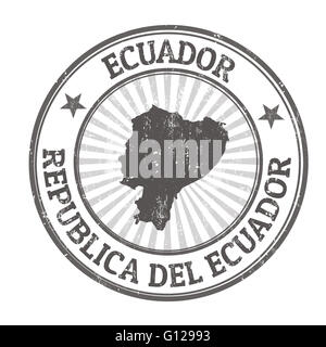 Grunge rubber stamp with the name and map of Argentina, vector ...