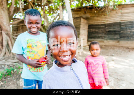 Bhambayi settlement in the Inanda township to the north of Durban Stock Photo