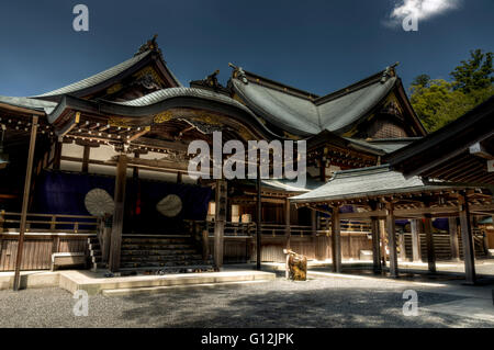 Japanese shinto Ise Grand shrine , Ise, Japan Stock Photo