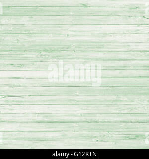 Painted wood texture in light green color vintage country style for scrapbooking and design Stock Photo