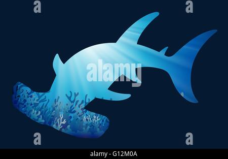 Save wildlife theme with whaleshark illustration Stock Vector