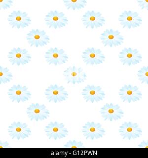 seamless of camomiles Stock Vector