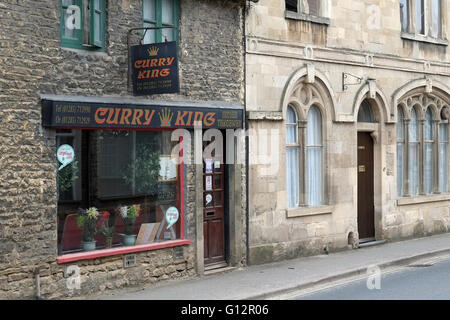 Curry restaurant in Fairford, Gloucestershire, England, UK Stock Photo