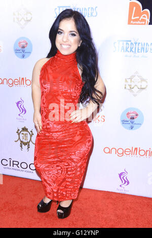 Angel Brinks Fashion 5th Year Anniversary Celebration with Special Guest of Honor Lil' Kim  Featuring: Brittney Guzman Where: Los Angeles, California, United States When: 02 Apr 2016 Stock Photo