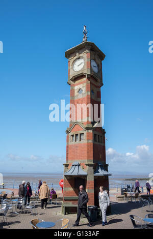 Sea front and beach at Morecambe Lancashire England UK Europe Stock Photo