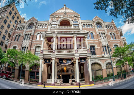 The Driskill in Austin TX Built in 1885. Stock Photo