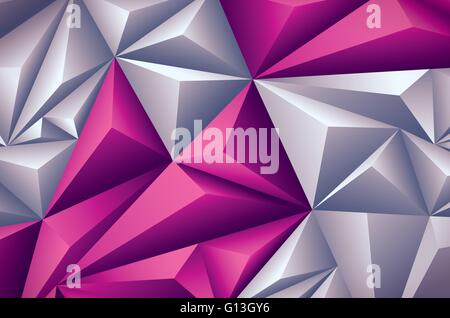 Vector polygon background. Vector file is layered and CMYK color mode. Global colors. Easy editable. Stock Vector