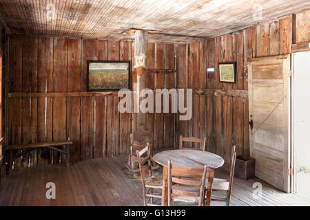 The Jersey Lilly, famed courthouse and bar and early residence owned by Judge Roy Bean, 'The Law West of the Pecos.' Stock Photo
