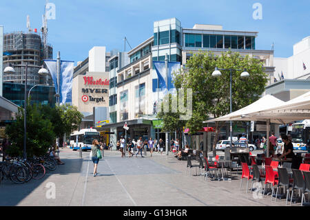 Pedestrianised Oxford Street, Bondi Junction, Sydney, New South Wales, Australia Stock Photo