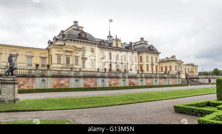 castle named Drottningholm Palace near Stockholm in Sweden Stock Photo