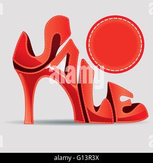 Vector illustration of Sale poster Stock Vector