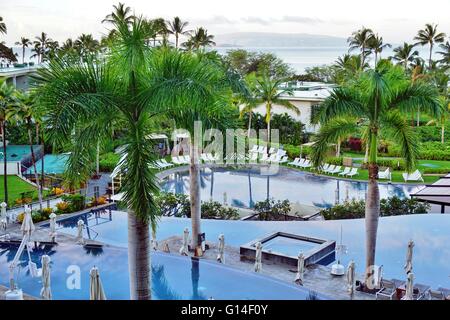 The Andaz Maui luxury hotel in Wailea, Maui (Hawaii) Stock Photo