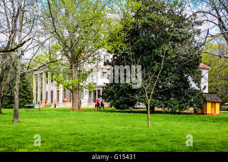 The Belle Meade Plantation on the outskirts of Nashville in Tennessee Stock Photo