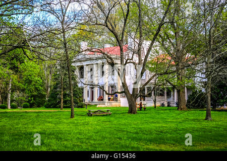 The Belle Meade Plantation on the outskirts of Nashville in Tennessee Stock Photo