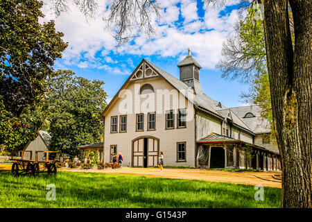 The Belle Meade Plantation on the outskirts of Nashville in Tennessee Stock Photo