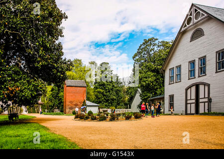 The Belle Meade Plantation on the outskirts of Nashville in Tennessee Stock Photo