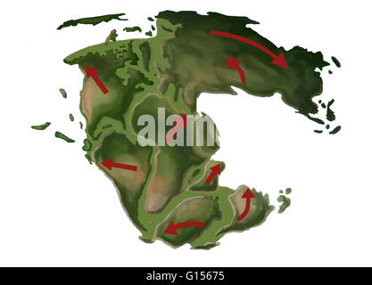 paleozoic continents