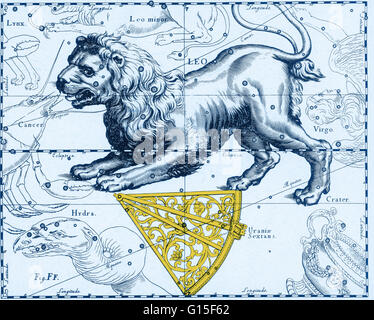 Leo is one of the constellations of the zodiac. Its name is Latin for lion. One of the 48 constellations described by the 2nd century astronomer Ptolemy, and it remains one of the 88 modern constellations defined by the International Astronomical Union. L Stock Photo