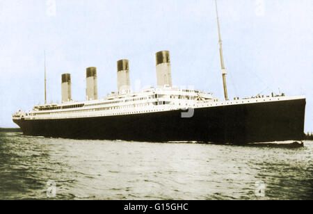The Titanic steamship was the largest ship ever built at the time. In ...