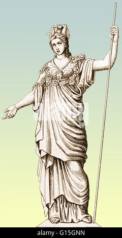 Pallas, Greek goddess Stock Photo - Alamy