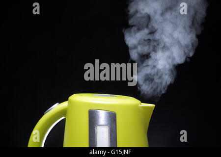 Boiling electric kettle. Stock Photo