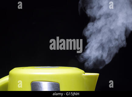 Boiling electric kettle. Stock Photo