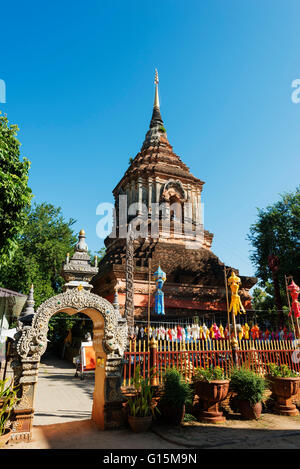 Wat Lok Molee, Chiang Mai, Thailand, Southeast Asia, Asia Stock Photo