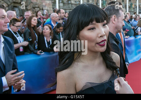 Stockholm, Sweden. 8th May. Dami Im from Australia on the red carpet for the ESC 2016. Credit:  Stefan Crämer/Alamy Live News Stock Photo