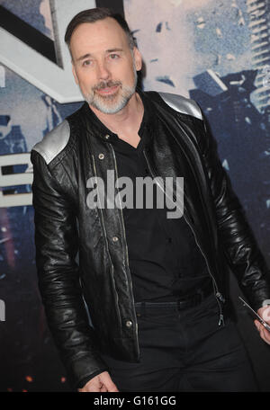 London, UK. 9th May, 2016. David Furnish attends a Global Fan Screening of 'X-Men Apocalypse' at BFI IMAX. Credit:  Ferdaus Shamim/ZUMA Wire/Alamy Live News Stock Photo