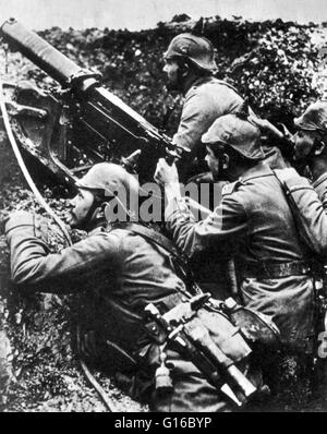 Great War German Machine Gun Team with Maxims Spandau 7.92mm water ...