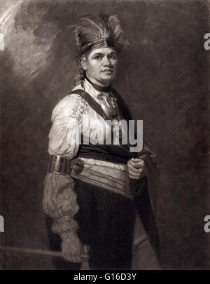 Thayendanegea Or Joseph Brant (March 1743 - November 24, 1807) Was A ...