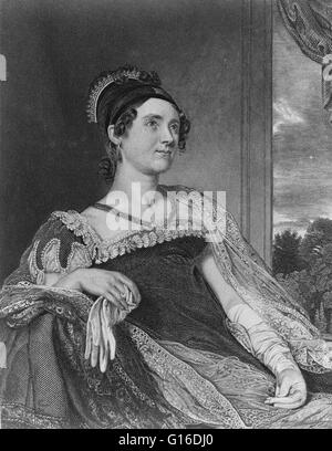 Louisa Catherine Adams; Mrs. John Quincy Adams, engraved copy by GF ...