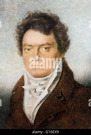 Ludwig van Beethoven (baptized December 17, 1770 - March 26, 1827) was a German composer and pianist. A crucial figure in the transition between the Classical and Romantic eras in Western art music, he remains one of the most famous and influential of all Stock Photo