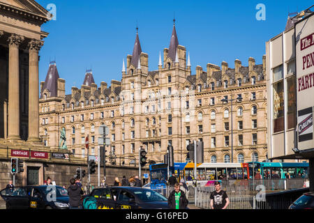 Former North Western Hotel, Liverpool, Merseyside, England, U.K. Stock Photo